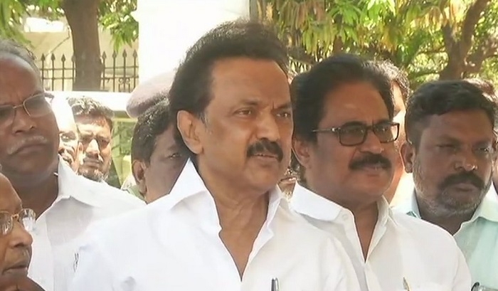 Cauvery Board: DMK leader MK Stalin leader meets Tamil Nadu governor ...