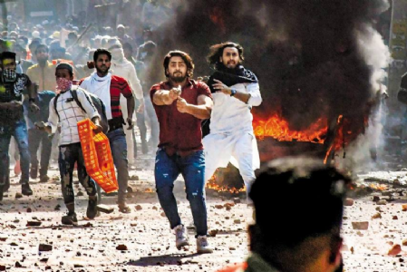 Dangerous forces behind Delhi riots