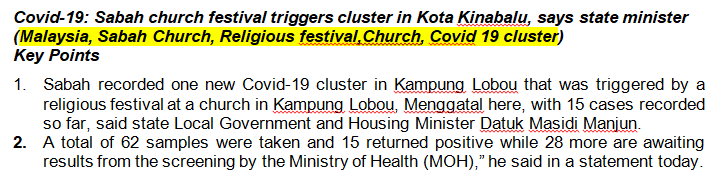 Sabah church festival tri