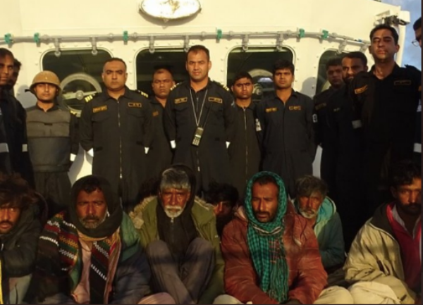 Coast Guard apprehends Pakistani fishing boat with 10 crew member off Gujarat coast