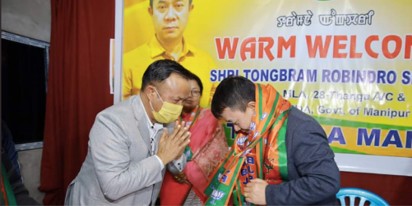Manipur polls: Lone TMC MLA joins BJP
