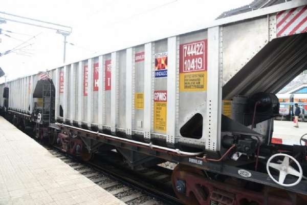  Indian Railways launches aluminium freight rake