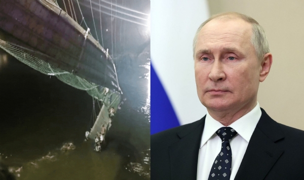 Putin condoles loss of lives in Morbi bridge collapse in Gujarat Putin condoles loss of lives in Morbi bridge collapse in Gujarat