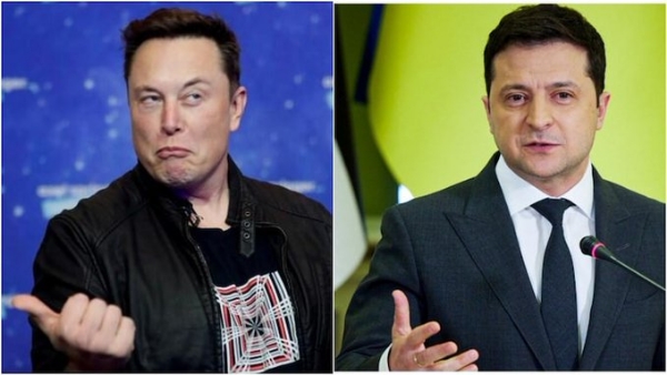 Musk Zelensky