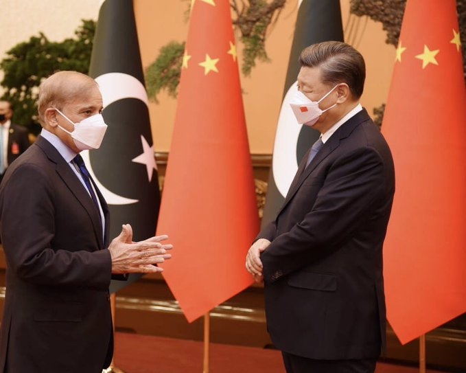 Pakistan PM Shehbaz Sharif meets Chinese President Xi in Beijing CPEC