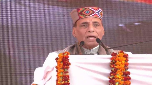 Rajnath Singh in Himachal speaks on PoK
