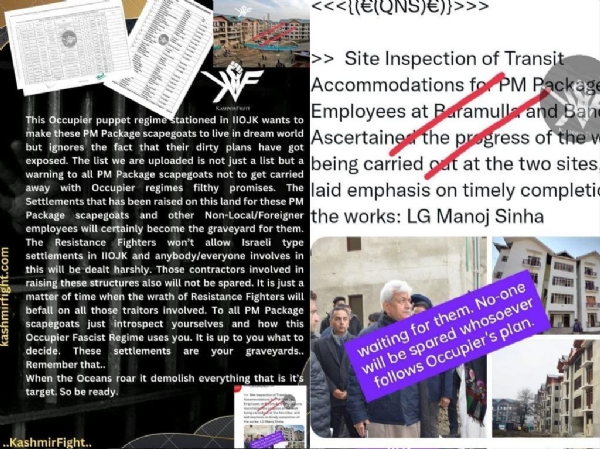 Terror group Kashmir Fight latest threat to Kashmiri Pandits