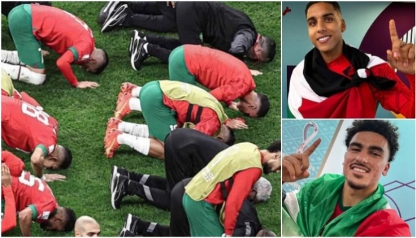 Moroccan football players invite non-Muslim fans to convert to Islam