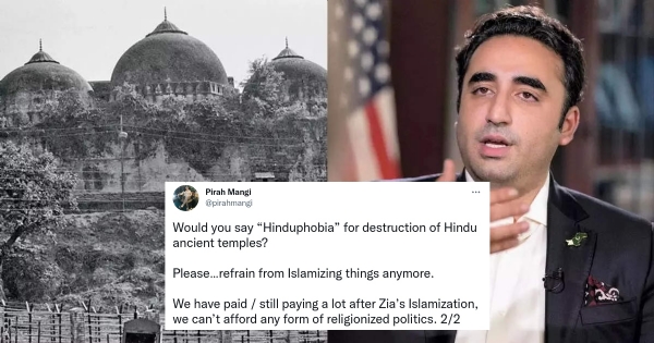 Pak journalists slams Bilawal Bhutto for tweeting for Babri Masjid demolition 