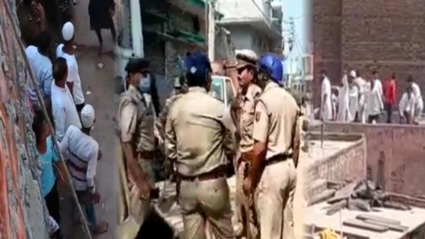 Amroha stone pelting