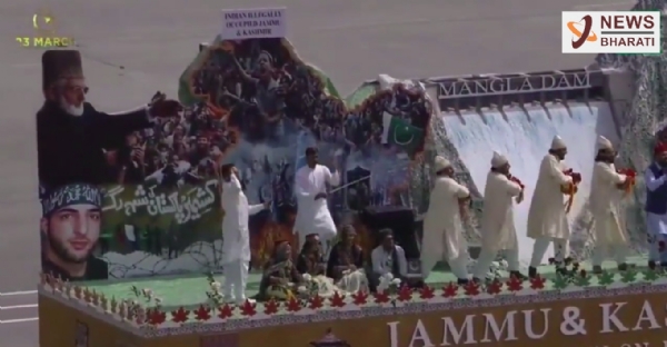 Pakistan displays Islamist terrorists Burhan Wani and Syed Geelani in 'Jammu & Kashmir tableau'