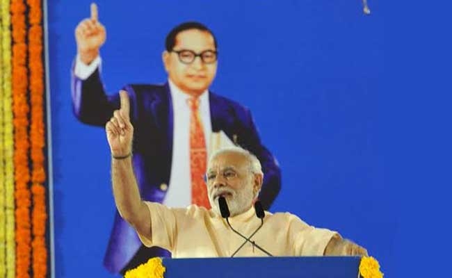 PM Modi pays tribute to Dr BR Ambedkar on his birth anniversary
