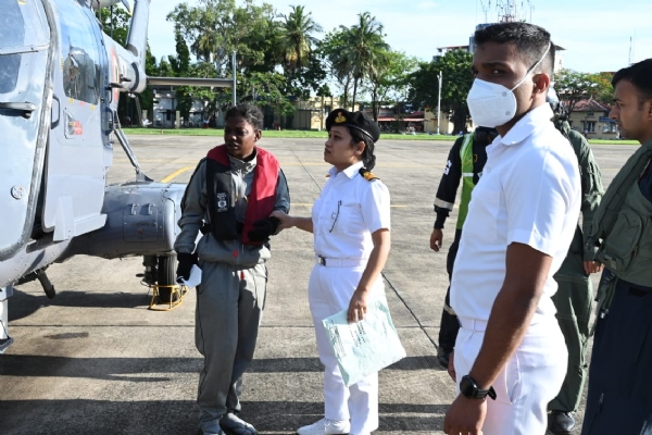 Indian Navy evacuates sick Seychelles Coast Guard official