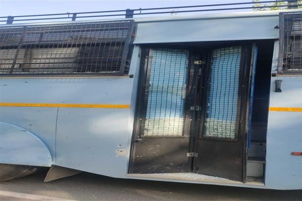 Grenade attack on CRPF bus in Kulgam, no casualty