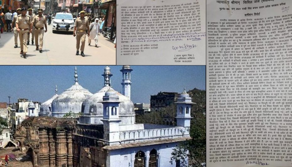 Four idol-like sculptures, Sheshnag found in Gyanvapi Masjid