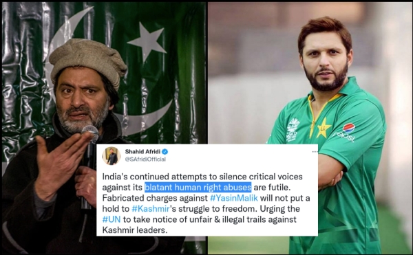 shahid afridi yasin malik