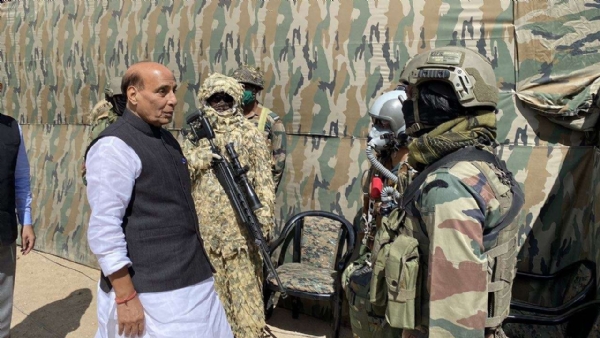 Defence minister Rajnath Singh to commence two-day visit to J&K from today