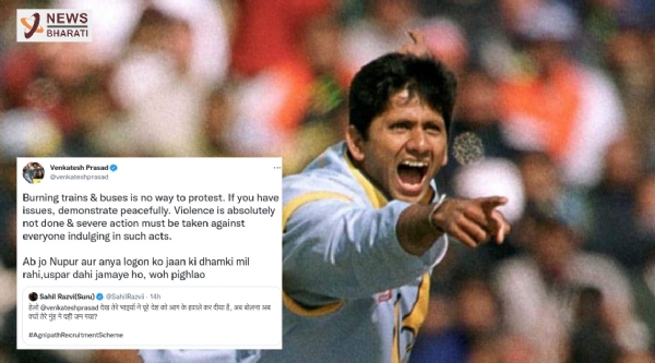 Ex-cricketer Venkatesh Prasad has a perfect reply to 