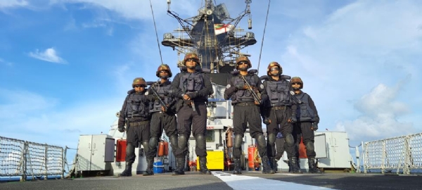 38th India-Indonesia CORPAT exercise held in Indian Ocean