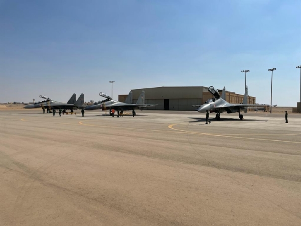 IAF team lands in Egypt to participate in Tactical Leadership Program