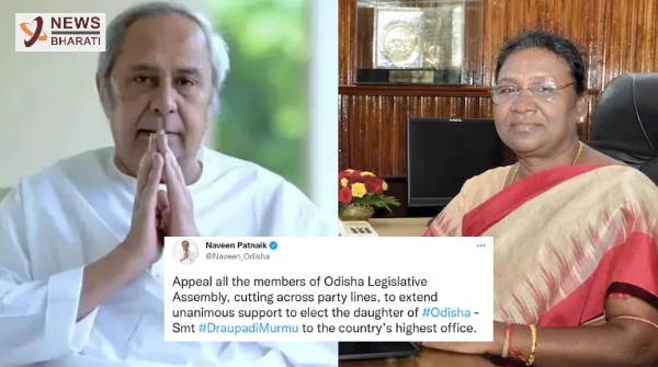 Odisha CM Naveen Patnaik appeals his state MLAs to support Draupadi Murmu in Prez polls