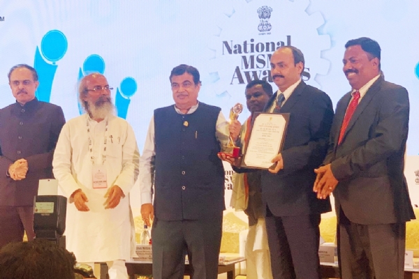 Odisha wins national award for promoting MSMEs