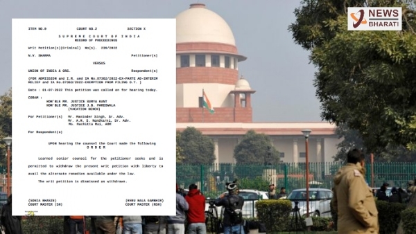 Remarks of slamming Nupur Sharma by SC not included in the final order