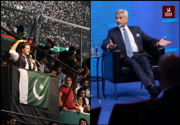 Imran Khan plays Jaishankar's clip at rally, lauds India’s independent foreign policy