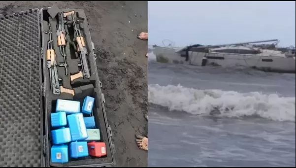 Security tightened near Raigad beach as boat with AK 47 rifles, bullets found