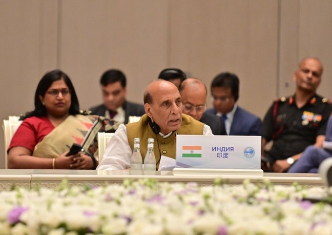 Rajnath Singh bats for terror-free Afghanistan, voices support for Russia-Ukraine talks