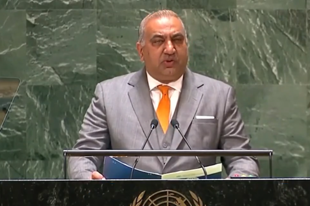 Taj Hotel employee Karmabir Kang who lost his wife, sons recounts 26/11 terror attack at UN