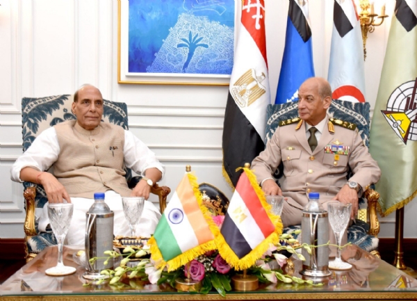 India signs MoU with Egypt on defence cooperation