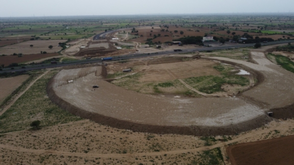  Greenfield Highway project worth Rs.2,030 Cr from Rajasthan/ Gujarat Border to Santalpur section