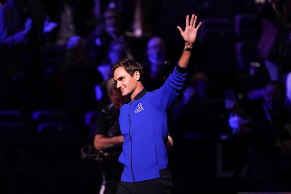 Roger Federer emotional farewell