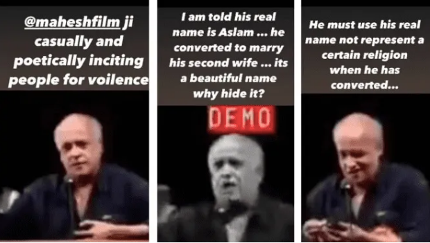 Real name was Aslam: Kangana Ranaut roasts Mahesh Bhatt, asks why hide ‘beautiful name’