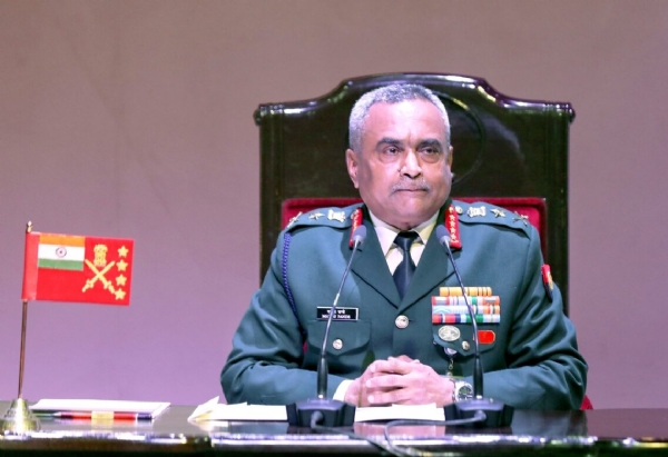 Army Chief Gen Pande on China border