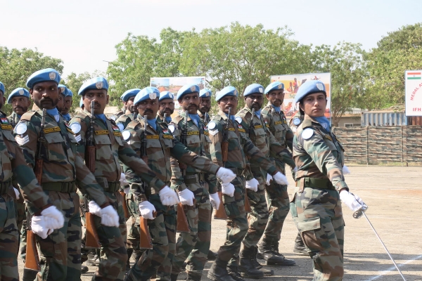 Over 1,000 Indian peacekeepers awarded UN medals in South Sudan