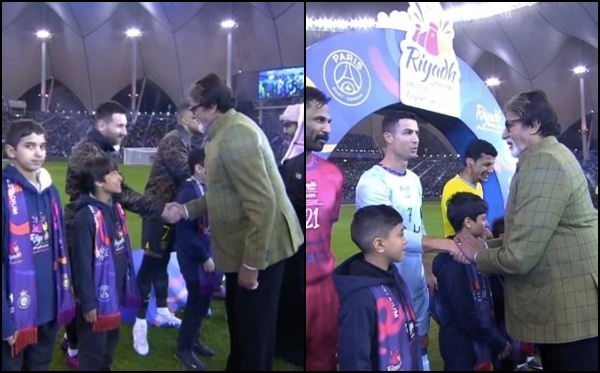 Amitabh Bachchan meet Cristiano Ronaldo, Lionel Messi in Riyadh