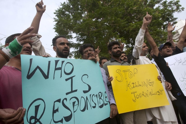 Pakistan 42 journalists killed by terrorists in past four years