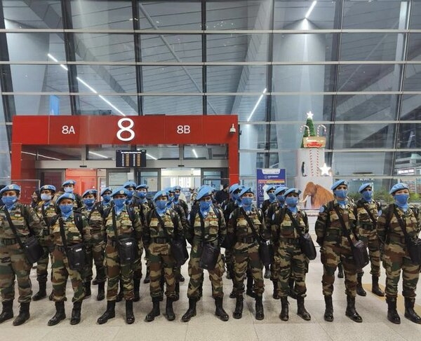 India deploys single largest unit of all-women peacekeepers platoon for UN Mission in Sudan