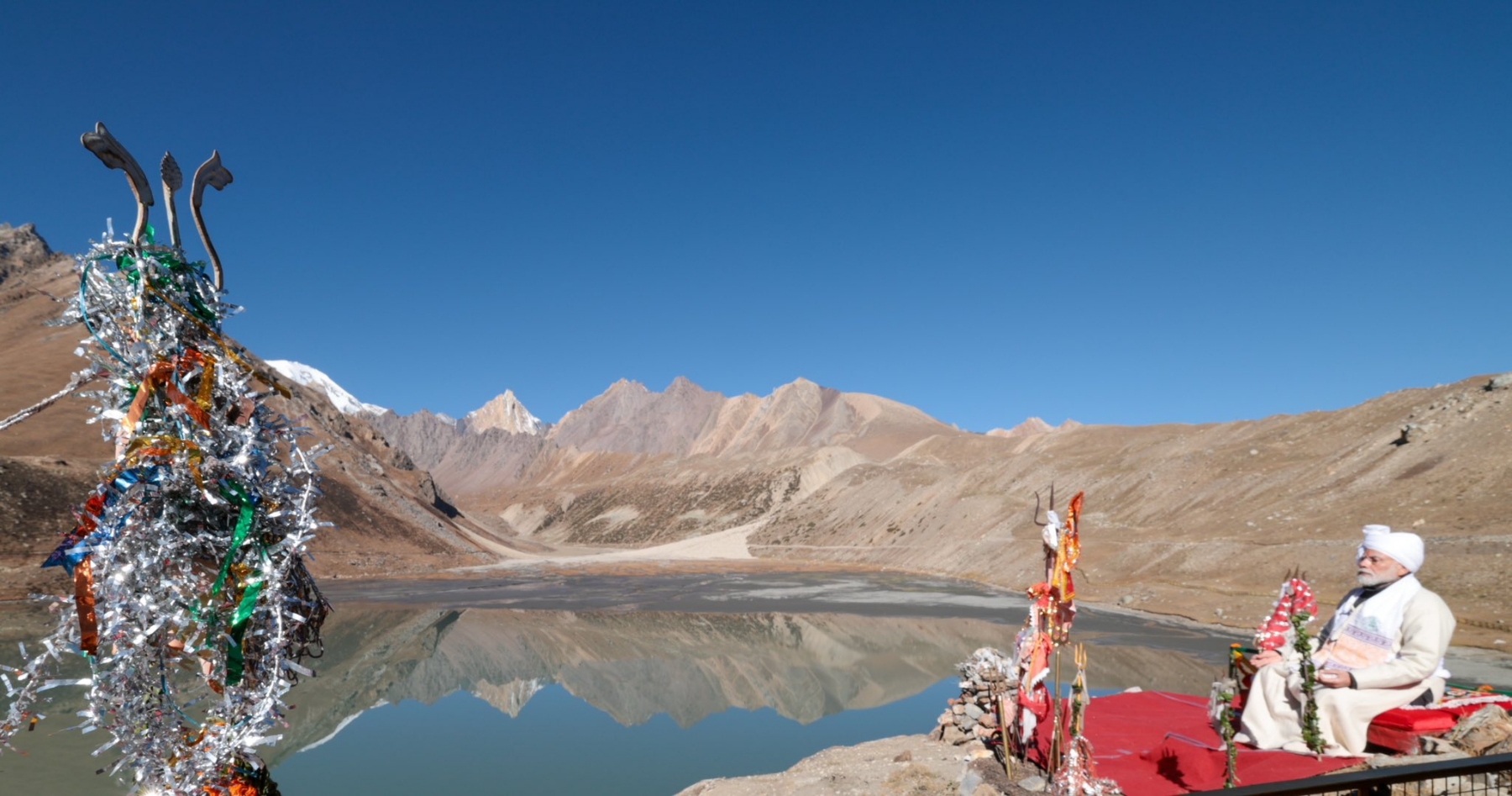 PM Modi at Paravati Kund