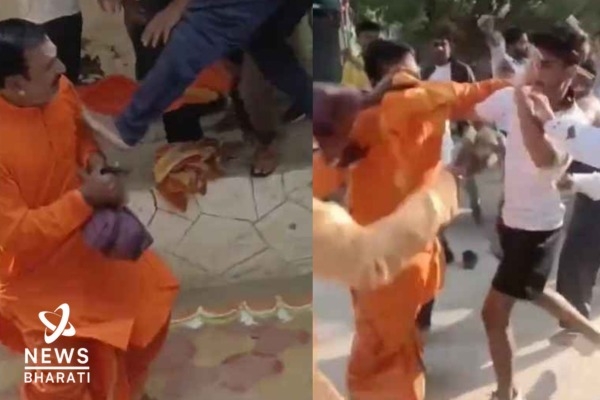 Muslim extremist attack Hindu Sadhu 