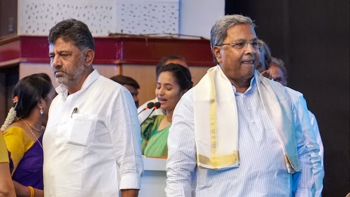 DKS  against Siddaramaiah