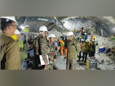 How did the Border Roads Organization aid in the Silkyara Tunnel rescue operation?