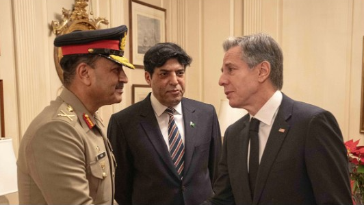 Asim Munir Antony Blinken