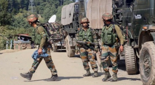 indian army vehicle ambushed rajouri
