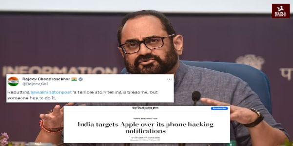NB Scan X | Rajeev Chandrasekhar rebuts Washington Post, says report on Apple hack warnings has 