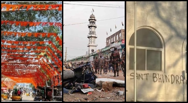 Attack on Hindus Palamu Canada Ram Mandir Kerala Saffron Temple