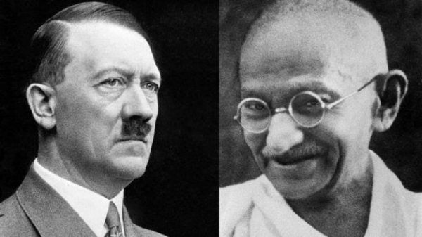 HItler Gandhi Gandhi vs Godse Bunker