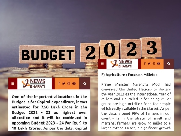 NewsBharati predictions on Budget 2023-2024 hit the bull's eye